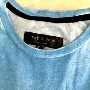 Rag & Bone men’s T-shirt size small. Blue